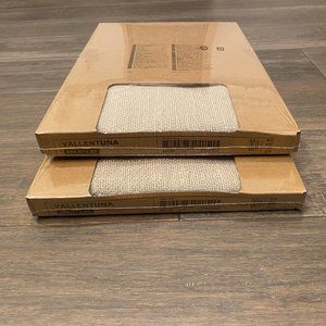 Lot 2 New ! IKEA VALLENTUNA Cover For Back Cushion Beige 504.873.86